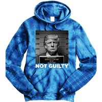 Trump Not Guilty Mug Shot Free Trump I Stand With Trump Tie Dye Hoodie