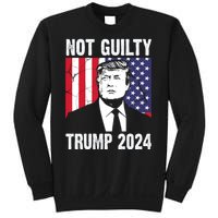 Trump Not Guilty 2024 Free Trump Usa Election Sweatshirt