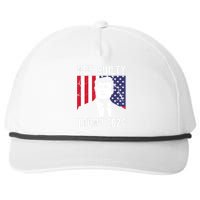 Trump Not Guilty 2024 Free Trump Usa Election Snapback Five-Panel Rope Hat