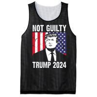 Trump Not Guilty 2024 Free Trump Usa Election Mesh Reversible Basketball Jersey Tank