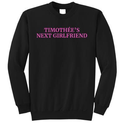 TimothéES Next Girlfriend Funny Fan Sweatshirt