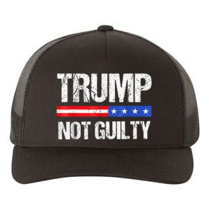 Trump Not Guilty, Trump Campaign Yupoong Adult 5-Panel Trucker Hat