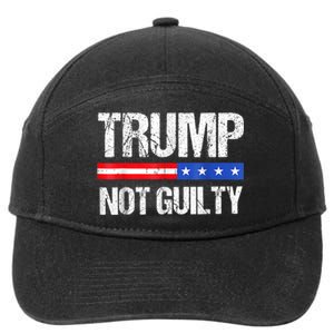 Trump Not Guilty, Trump Campaign 7-Panel Snapback Hat