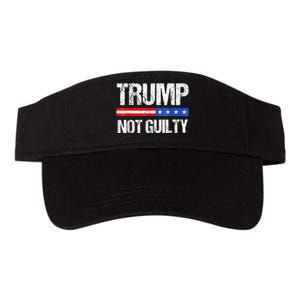 Trump Not Guilty, Trump Campaign Valucap Bio-Washed Visor