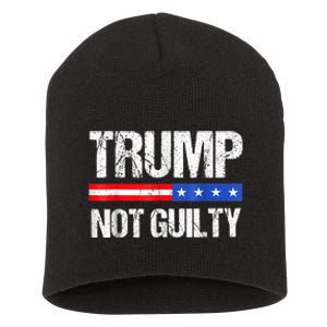 Trump Not Guilty, Trump Campaign Short Acrylic Beanie