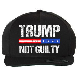 Trump Not Guilty, Trump Campaign Wool Snapback Cap