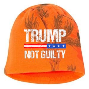 Trump Not Guilty, Trump Campaign Kati - Camo Knit Beanie