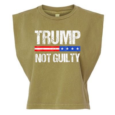 Trump Not Guilty, Trump Campaign Garment-Dyed Women's Muscle Tee