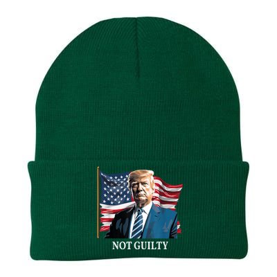 Trump Not Guilty Knit Cap Winter Beanie