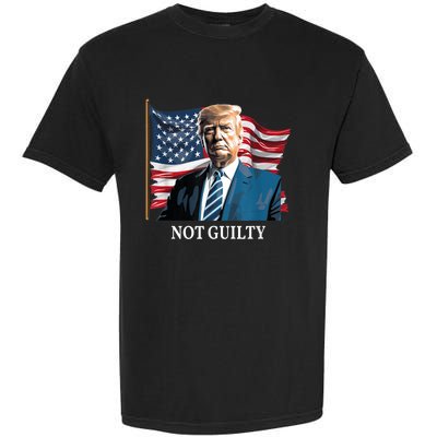 Trump Not Guilty Garment-Dyed Heavyweight T-Shirt