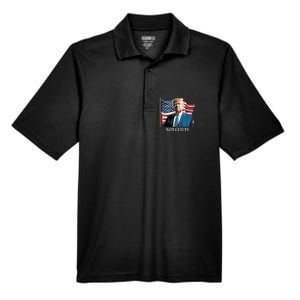 Trump Not Guilty Men's Origin Performance Pique Polo