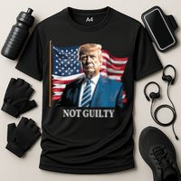 Trump Not Guilty Cooling Performance Crew T-Shirt