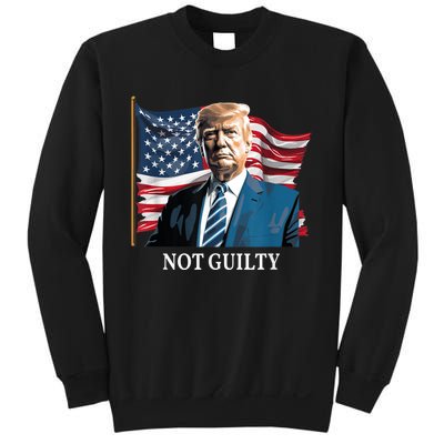 Trump Not Guilty Sweatshirt