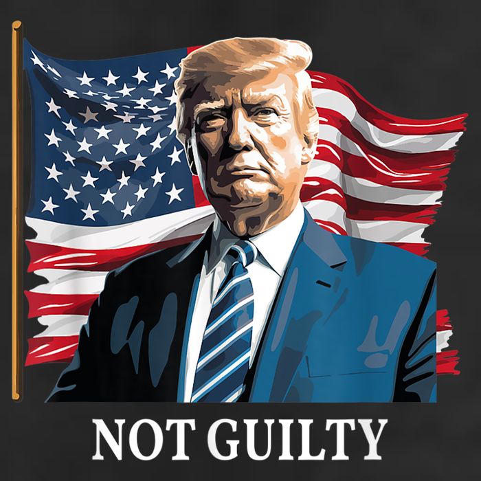 Trump Not Guilty Adult Drive Performance Visor
