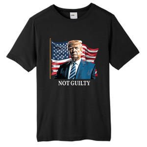 Trump Not Guilty Tall Fusion ChromaSoft Performance T-Shirt