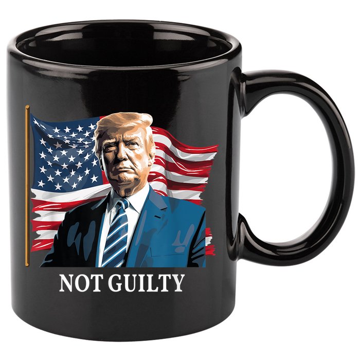 Trump Not Guilty 11oz C Handle Ceramic Mug