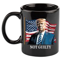 Trump Not Guilty 11oz C Handle Ceramic Mug