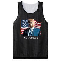 Trump Not Guilty Mesh Reversible Basketball Jersey Tank