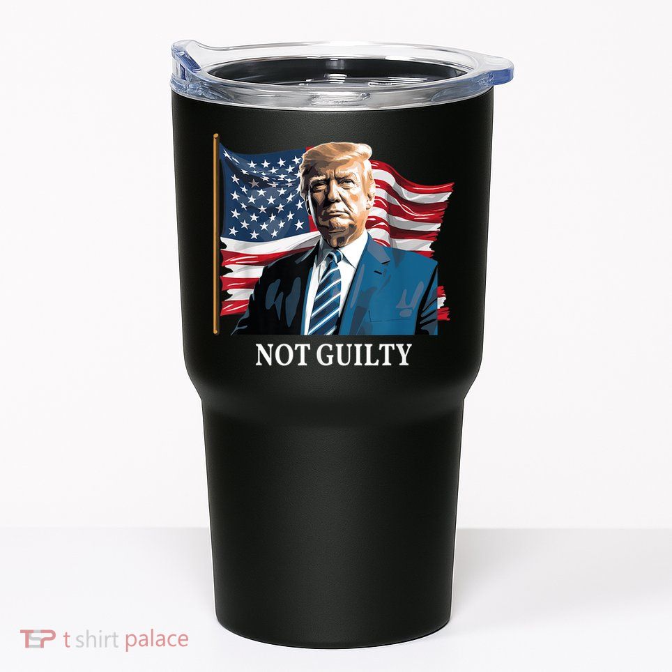Trump Not Guilty Tumbler