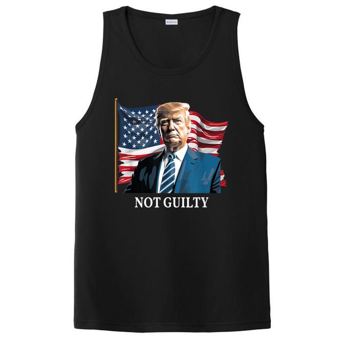 Trump Not Guilty PosiCharge Competitor Tank