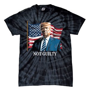 Trump Not Guilty Tie-Dye T-Shirt