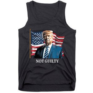 Trump Not Guilty Tank Top