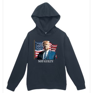 Trump Not Guilty Urban Pullover Hoodie