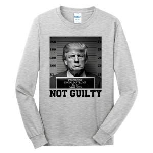 Trump Not Guilty Free Trump Tall Long Sleeve T-Shirt