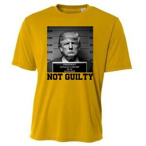 Trump Not Guilty Free Trump Cooling Performance Crew T-Shirt