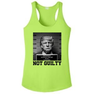 Trump Not Guilty Free Trump Ladies PosiCharge Competitor Racerback Tank