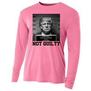 Trump Not Guilty Free Trump Cooling Performance Long Sleeve Crew