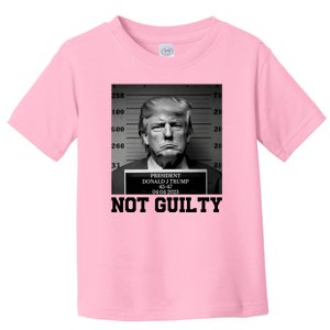 Trump Not Guilty Free Trump Toddler T-Shirt