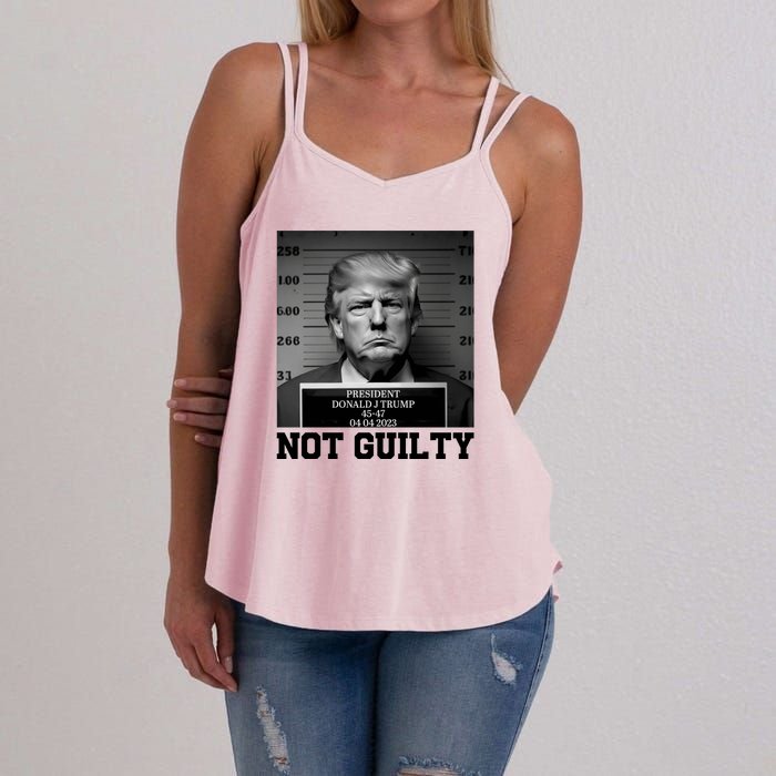 Trump Not Guilty Free Trump Women's Strappy Tank