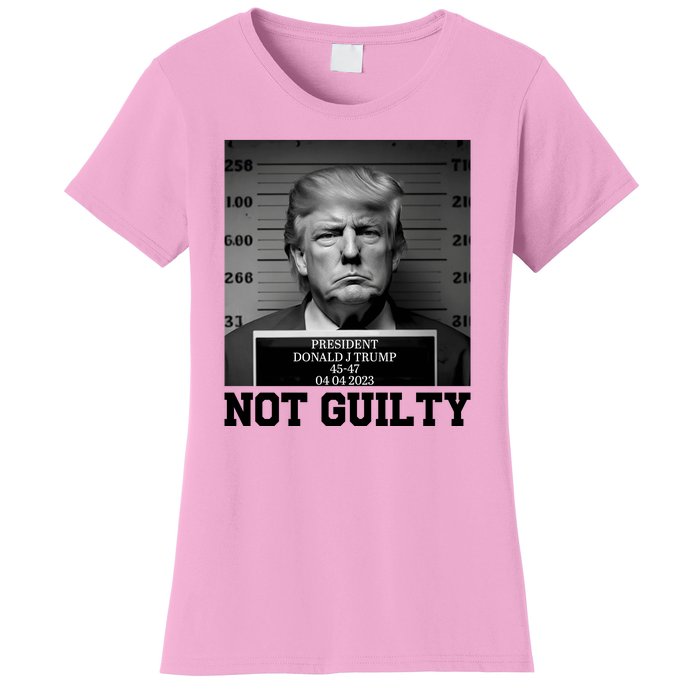 Trump Not Guilty Free Trump Women's T-Shirt