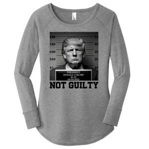 Trump Not Guilty Free Trump Women's Perfect Tri Tunic Long Sleeve Shirt