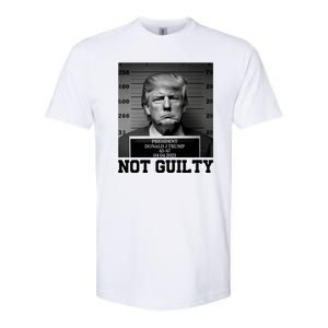 Trump Not Guilty Free Trump Softstyle CVC T-Shirt