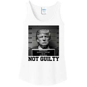 Trump Not Guilty Free Trump Ladies Essential Tank