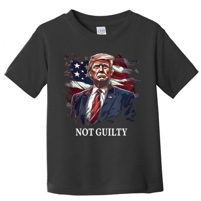 Trump Not Guilty Toddler T-Shirt