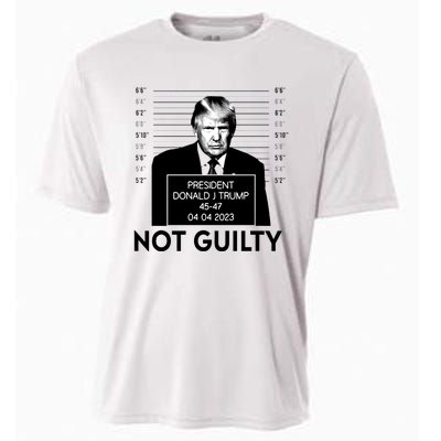 Trump Not Guilty Cooling Performance Crew T-Shirt