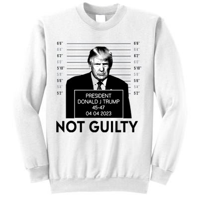 Trump Not Guilty Sweatshirt