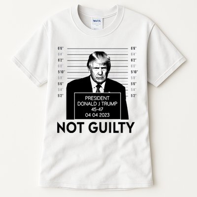 Trump Not Guilty Tall T-Shirt