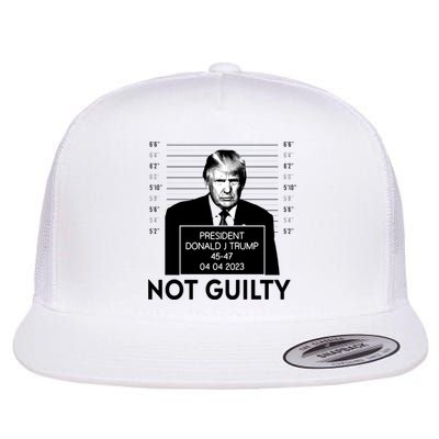 Trump Not Guilty Flatbill Hat