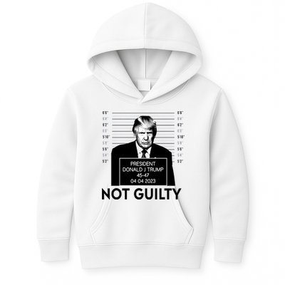 Trump Not Guilty Kids Hoodie