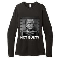 Trump Not Guilty 2024 Free Trump Republican Support Trump Womens CVC Long Sleeve Shirt