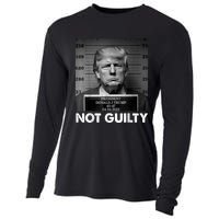 Trump Not Guilty 2024 Free Trump Republican Support Trump Cooling Performance Long Sleeve Crew