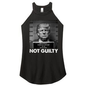 Trump Not Guilty 2024 Free Trump Republican Support Trump Women's Perfect Tri Rocker Tank