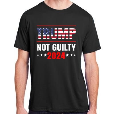 Trump Not Guilty Support Free Trump, Saying For Republicans Adult ChromaSoft Performance T-Shirt