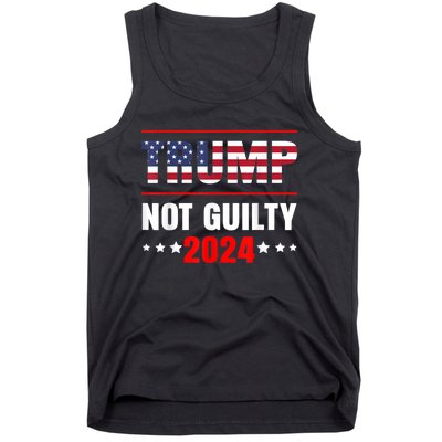 Trump Not Guilty Support Free Trump, Saying For Republicans Tank Top