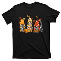 Thanksgiving Nurse Gnomes Fall Scrub Autumn RN T-Shirt