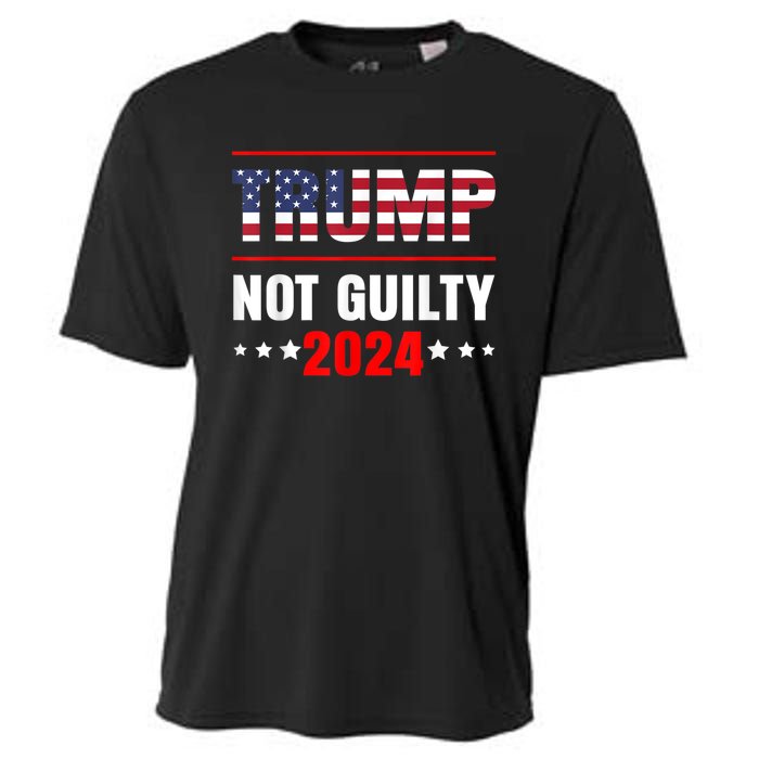 Trump Not Guilty Cooling Performance Crew T-Shirt